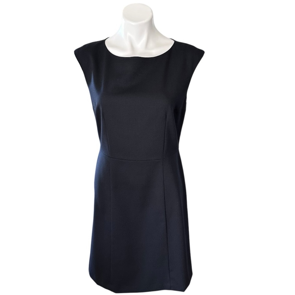 Pendleton Black Wool Blend Sleeveless Dress Size 6